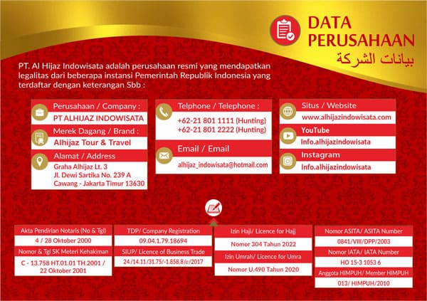 company profile alhijaz travel haji